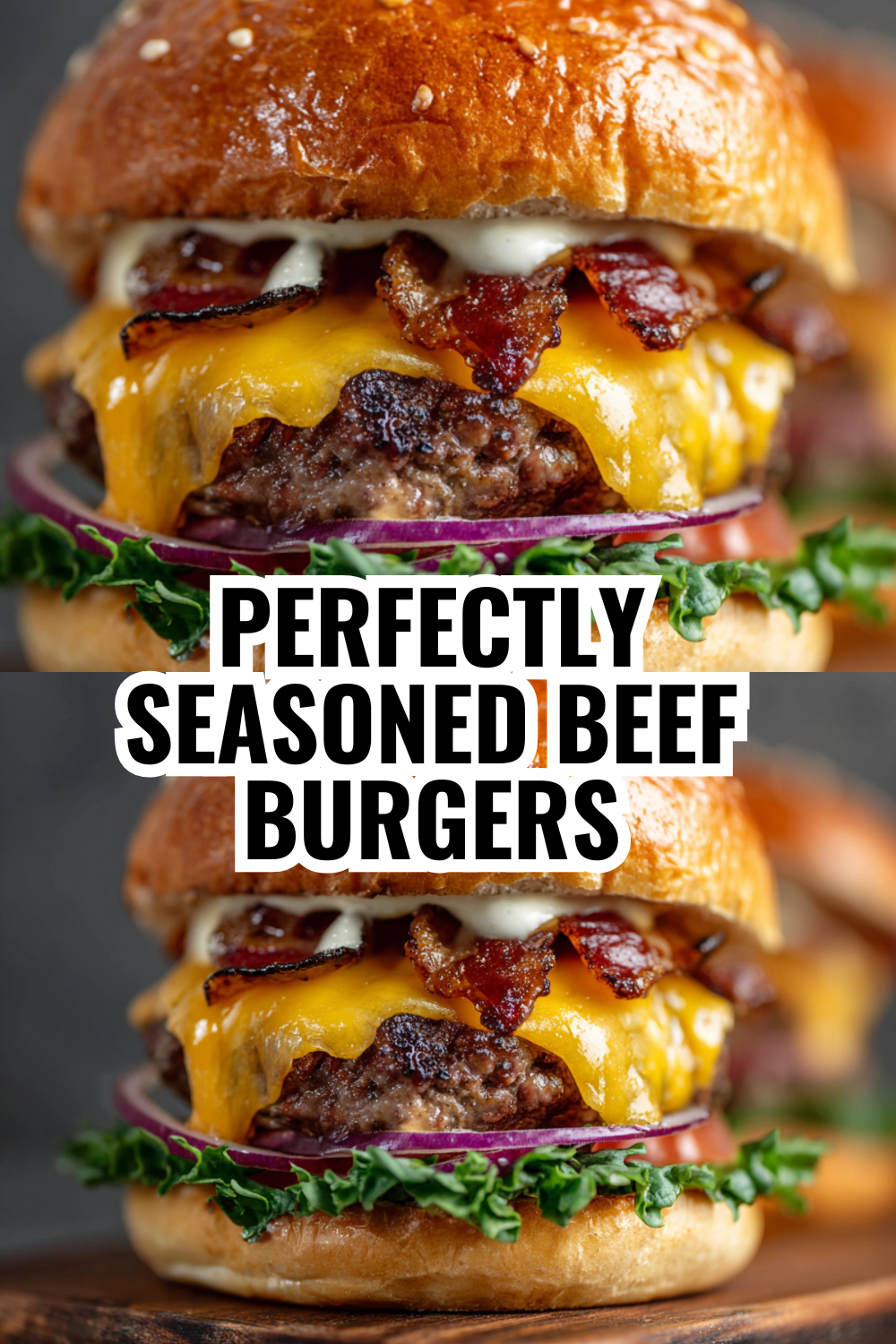 Perfectly Seasoned Beef Burgers (Ground Beef Recipe Perfected)