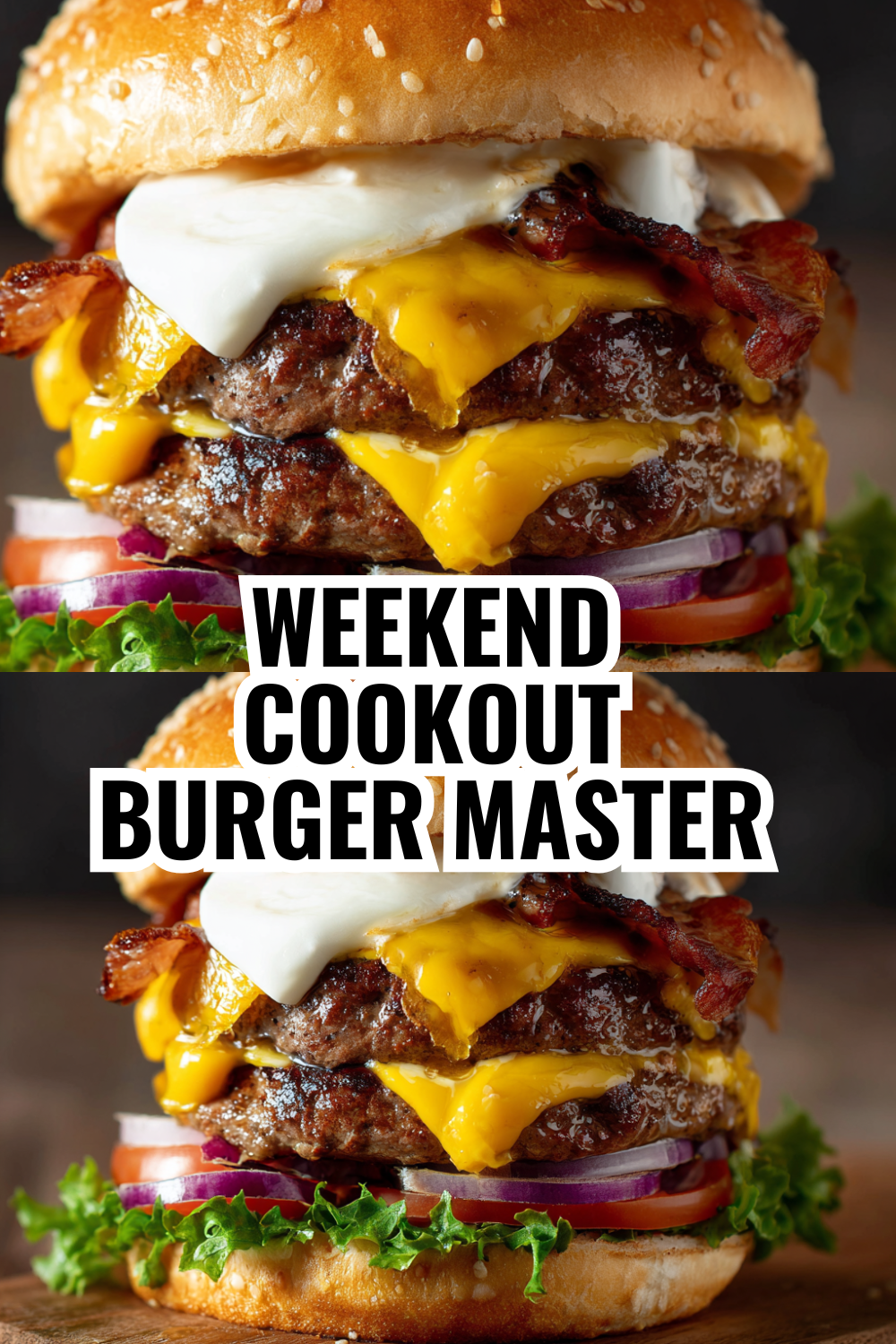 Weekend Cookout Burger Master Class (Simple Ground Beef Recipe)