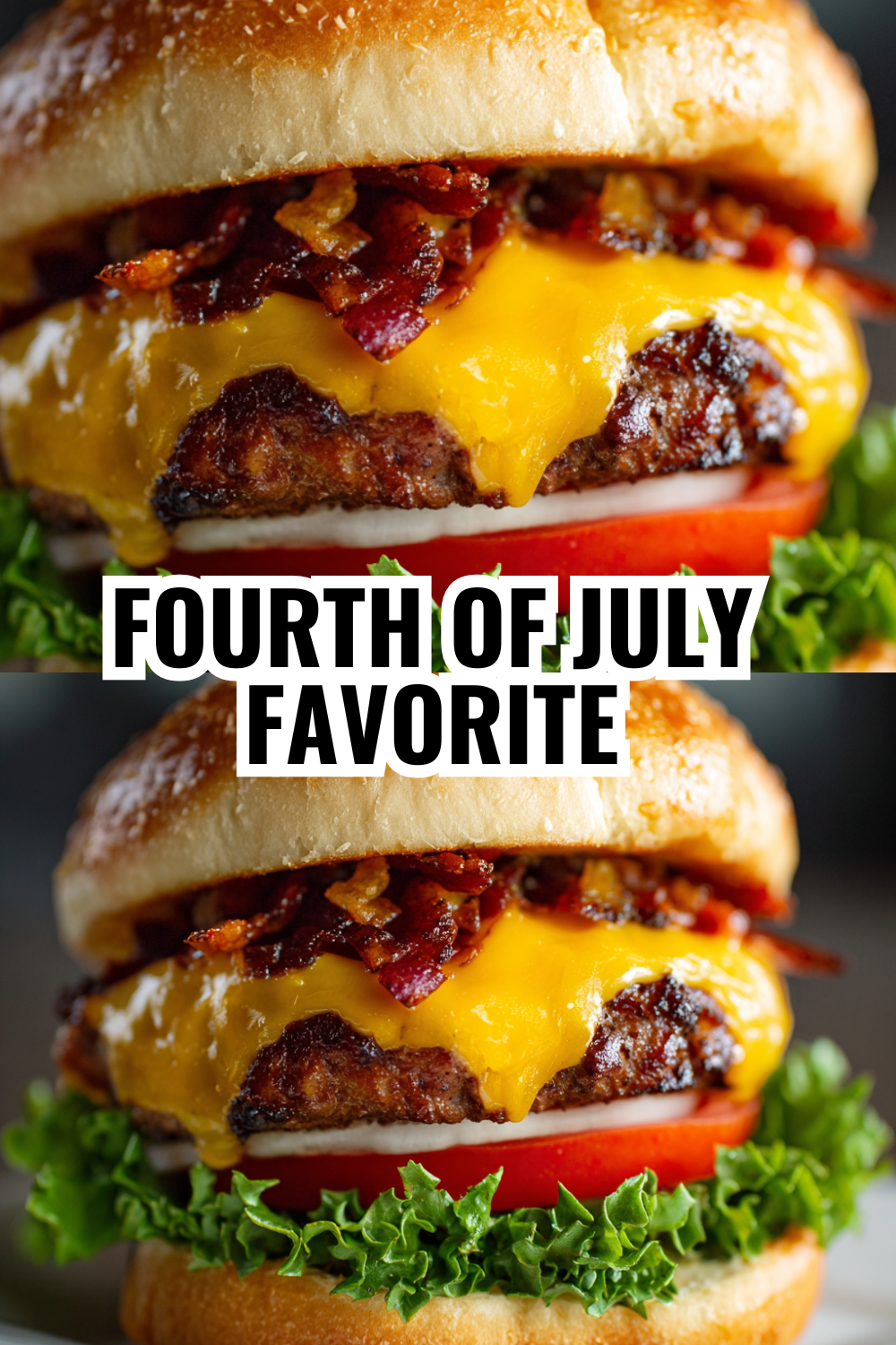 Fourth of July Burger Recipe (Homemade Patties Every Time)