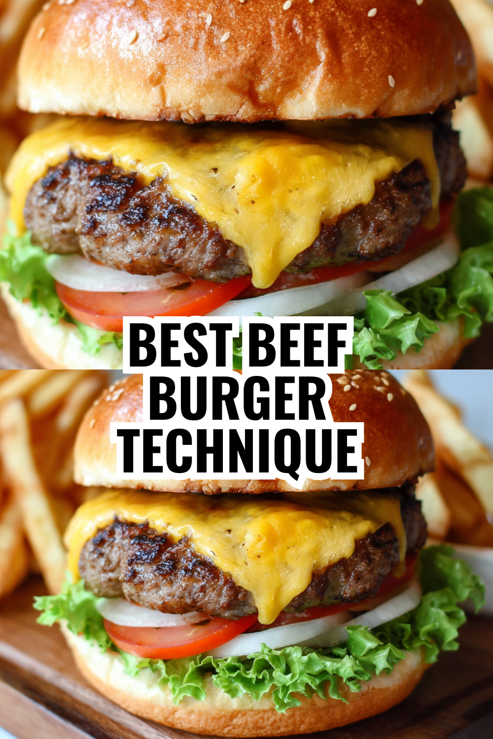 Best Beef Burger Technique (Ground Beef Recipe Secrets)