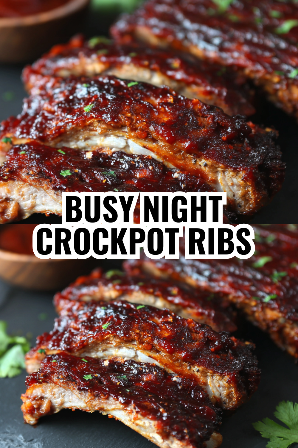 Busy Night Crockpot Ribs Ready in Time for Dinner