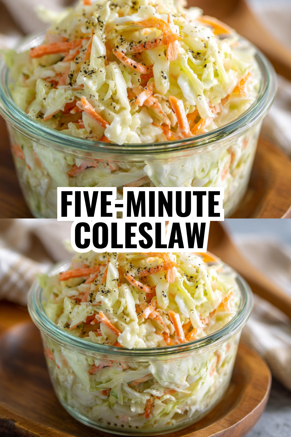 Five-Minute Coleslaw Using Bagged Mix (The Busy Mom Hack)