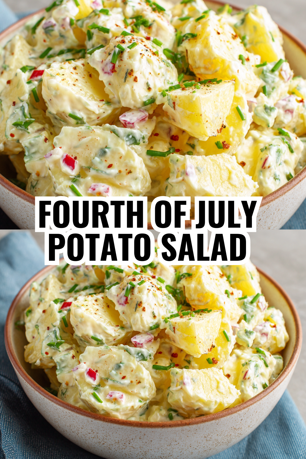 Fourth of July Food BBQ — Make-Ahead Potato Salad Sides