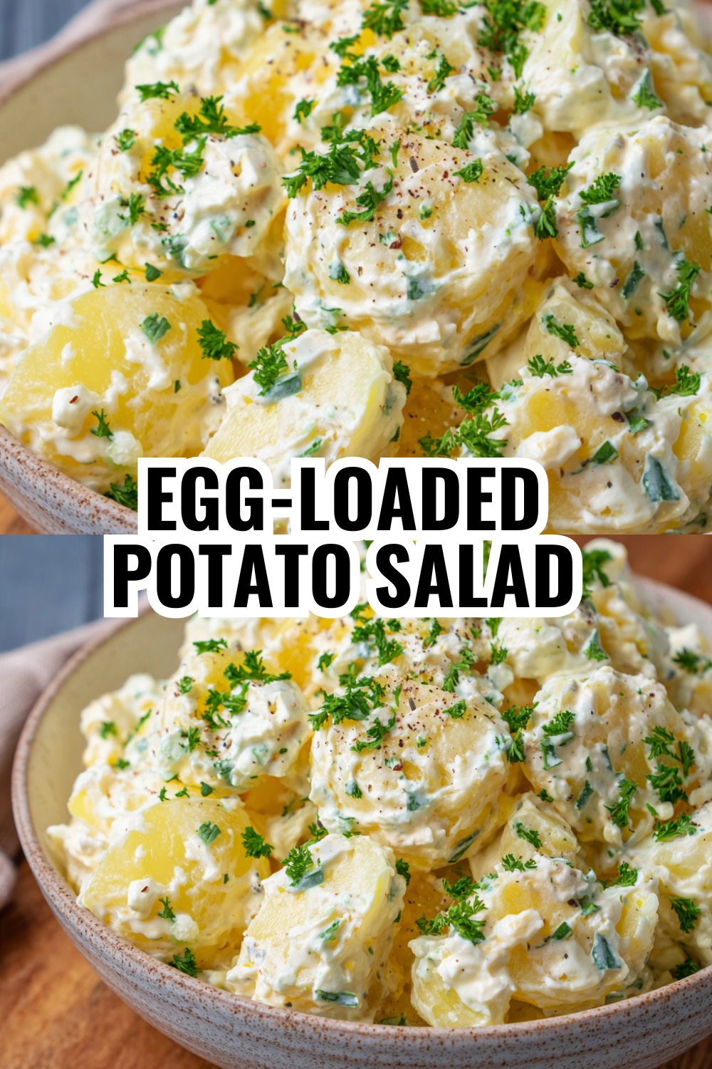 Egg-Loaded Creamy Potato Salad Perfect for Summer Entertaining