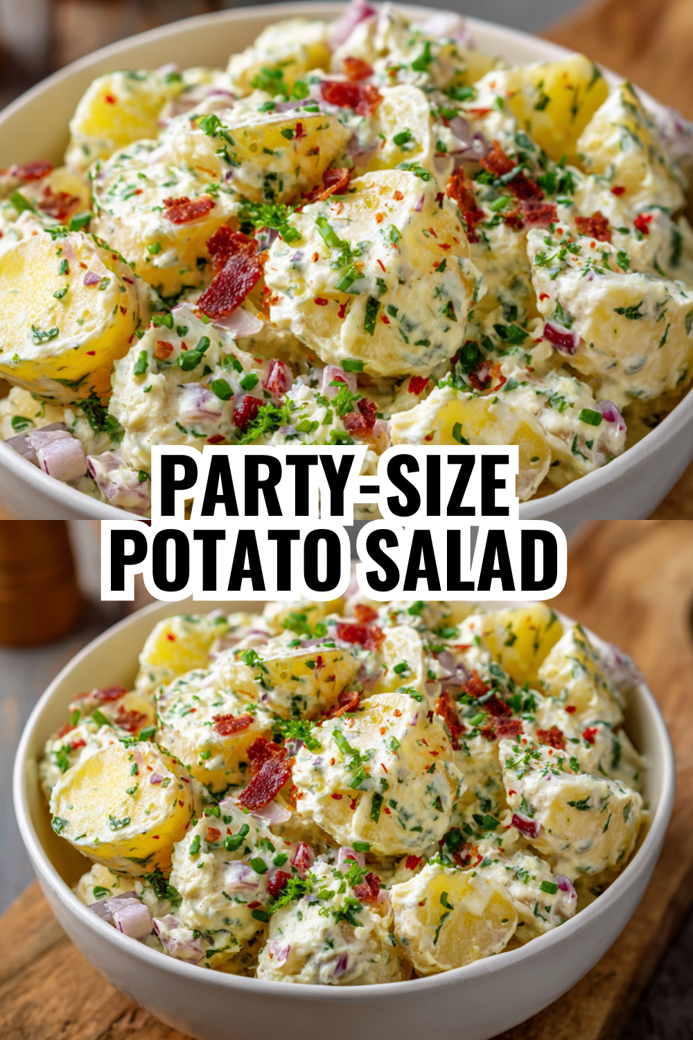 Party-Size Potato Salad Recipe Feeds a Crowd Easily