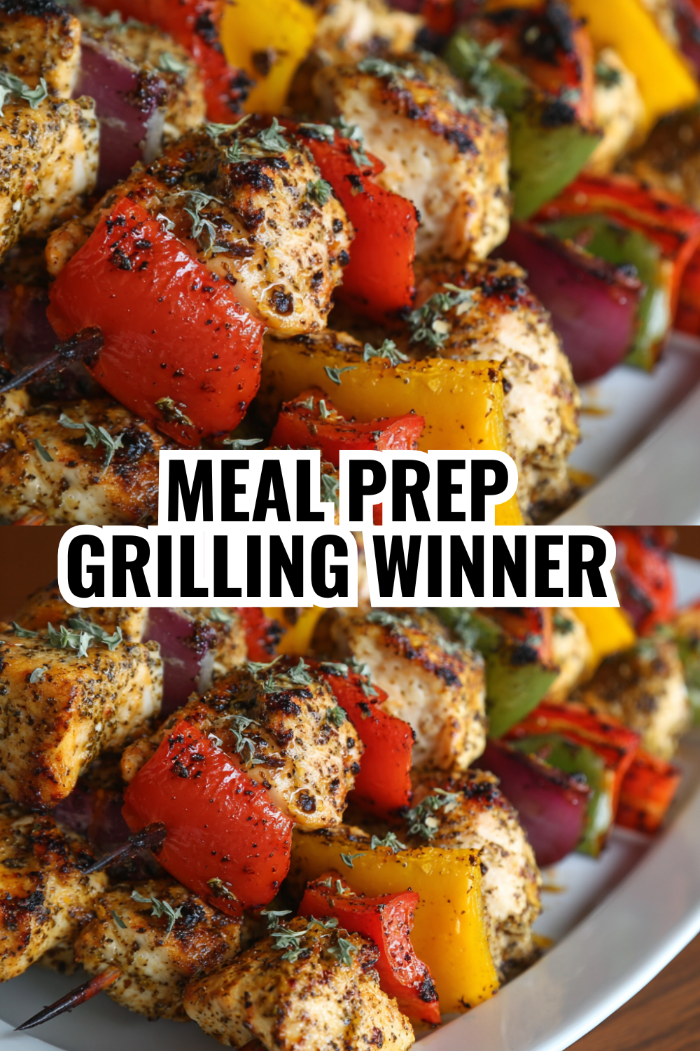 Asian-Inspired Chicken Kabobs With Zesty Marinade and Fresh Veggies