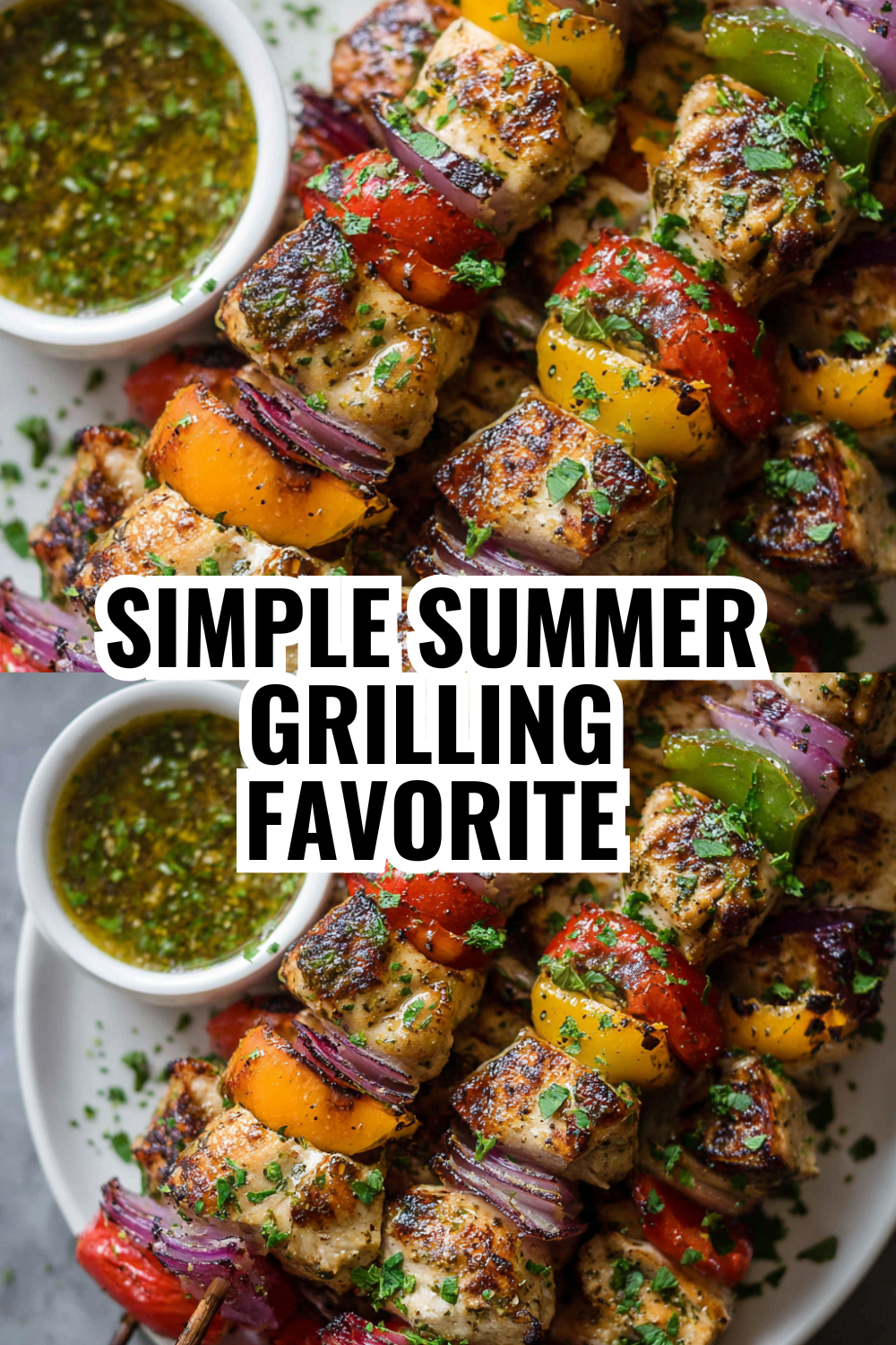 Simple Chicken Kabobs in 15 Minutes — No Overnight Marinating