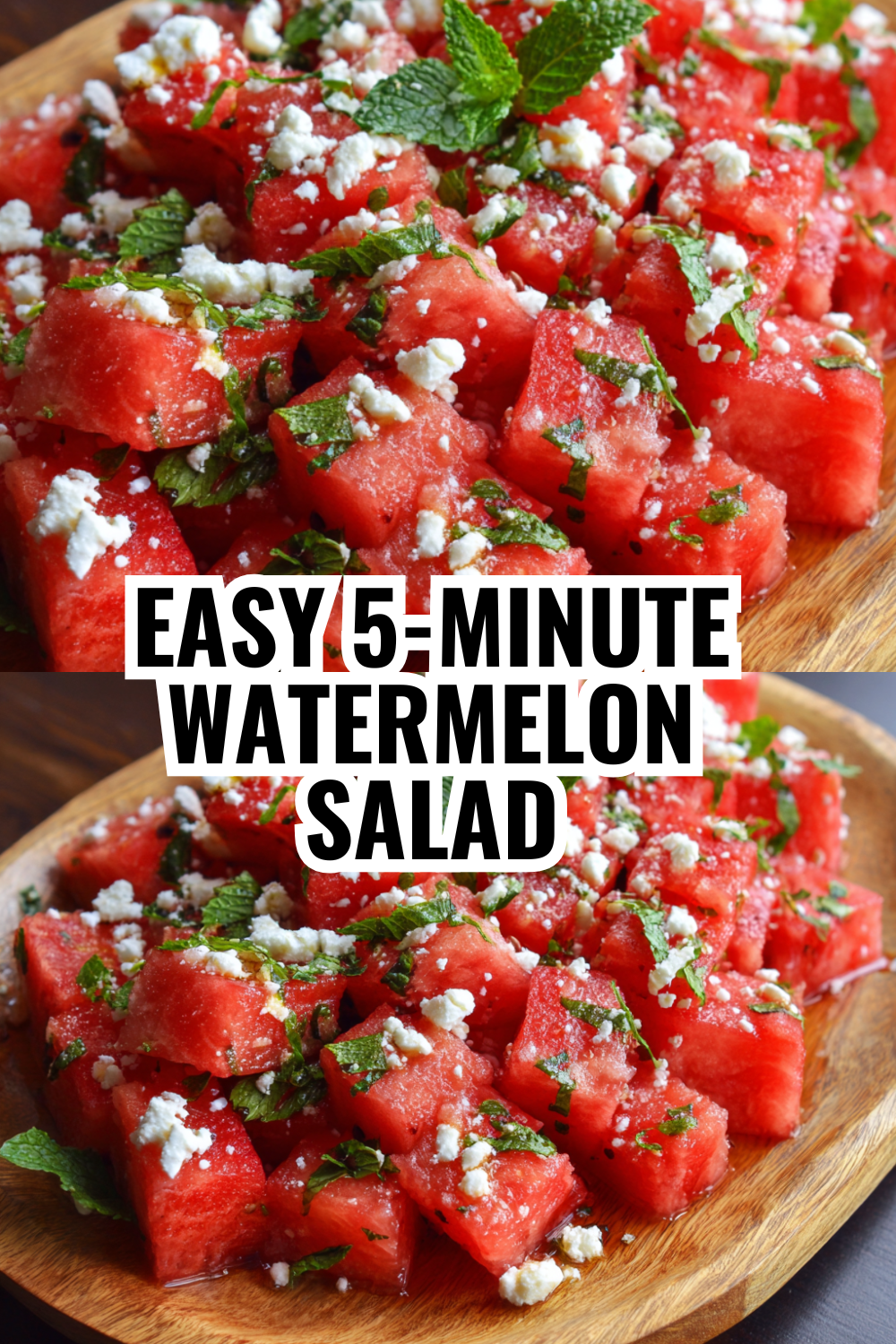 5-Minute Watermelon Feta Salad Your Guests Will Request All Summer