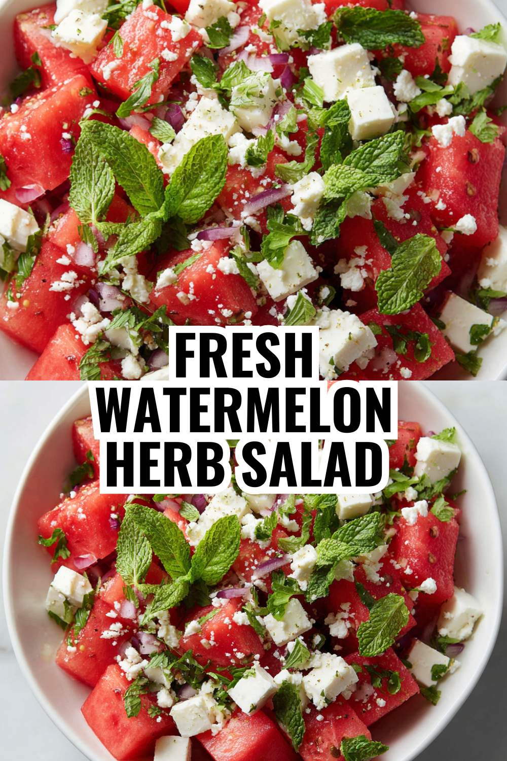 Easy to Go Recipes: Watermelon Feta Salad for Meal Prep
