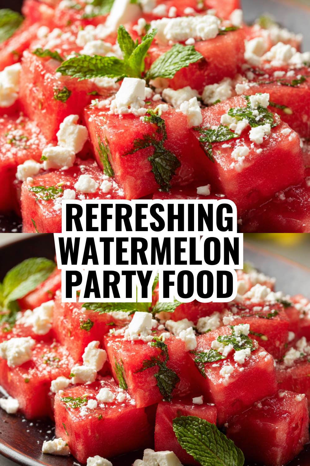 Memorial Day Menu Ideas: Watermelon Feta Salad as Showstopper Side