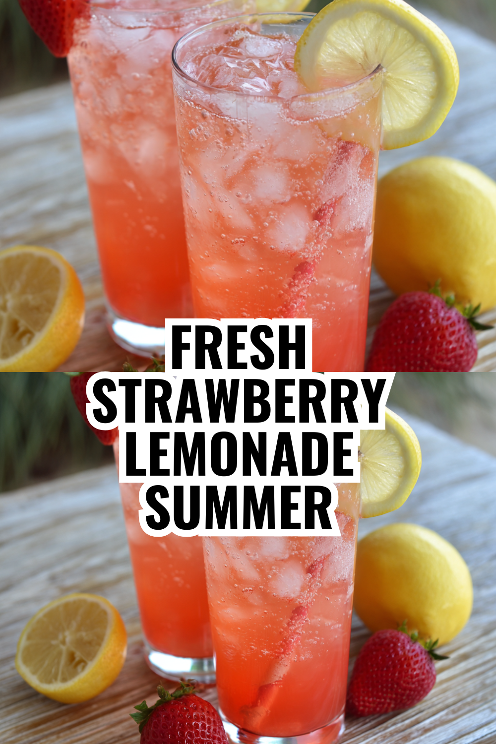 Fresh Strawberry Lemonade Recipe — Perfect for Memorial Day Cookouts & Summer BBQs