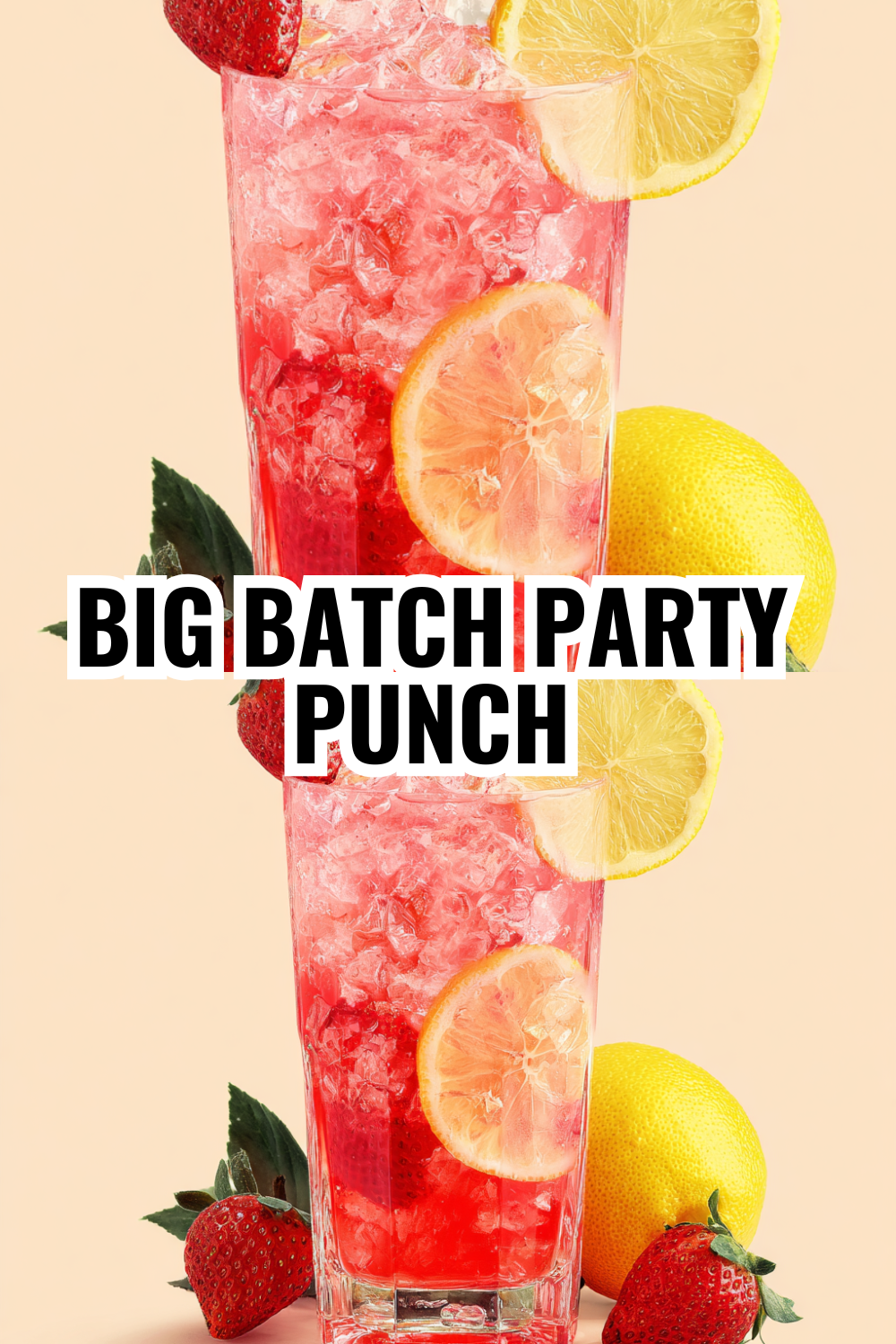 Gallon-Size Strawberry Lemonade — Perfect for Memorial Day Picnics & Cookouts