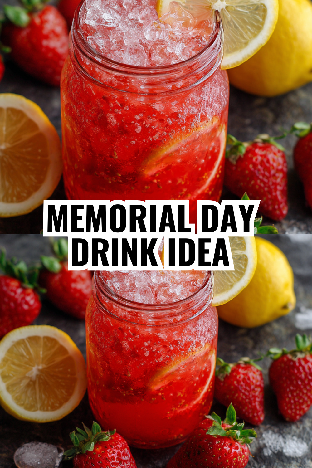 Homemade Strawberry Lemonade Concentrate for Quick Summer Entertaining All Season