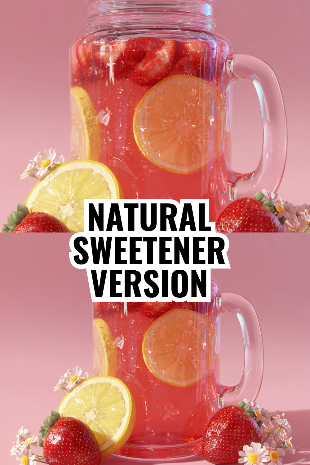 Cold Strawberry Drink Recipe that's Healthier Than Soda (Kids Request It!)