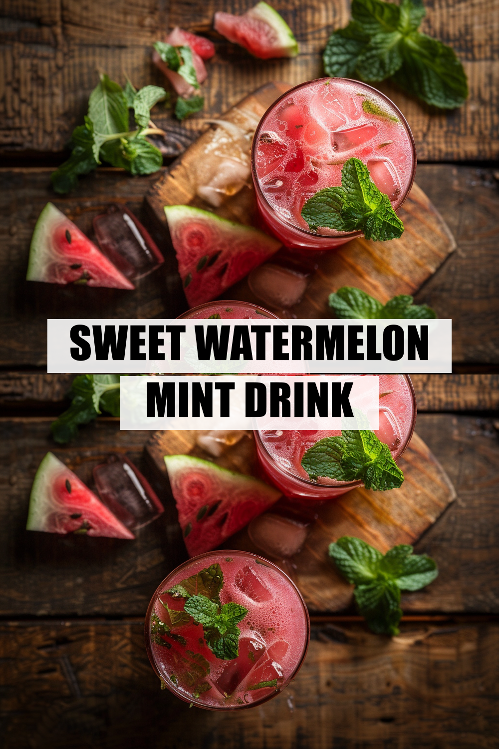 Sweet Watermelon Mint Drink Perfect for Summer Entertaining