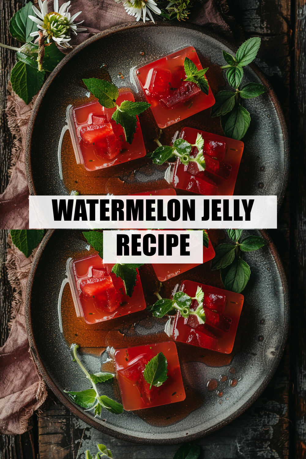 Easy Watermelon Jelly Recipe for Canning and Preserving