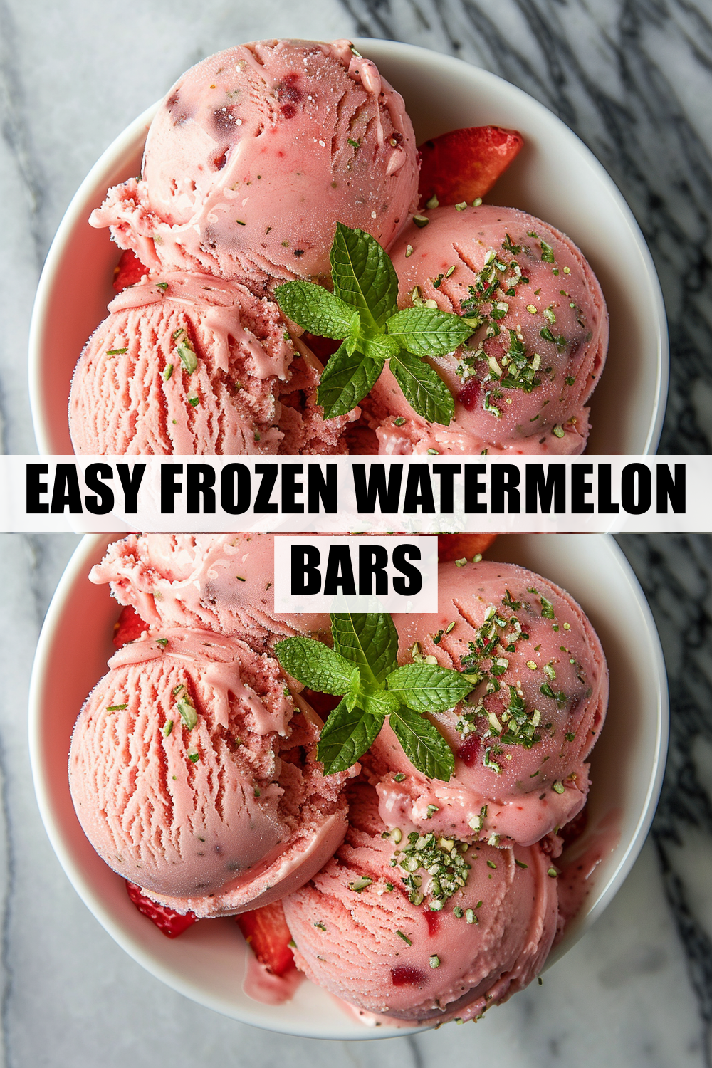 Frozen Watermelon Bars Perfect for Sunday Dessert Prep