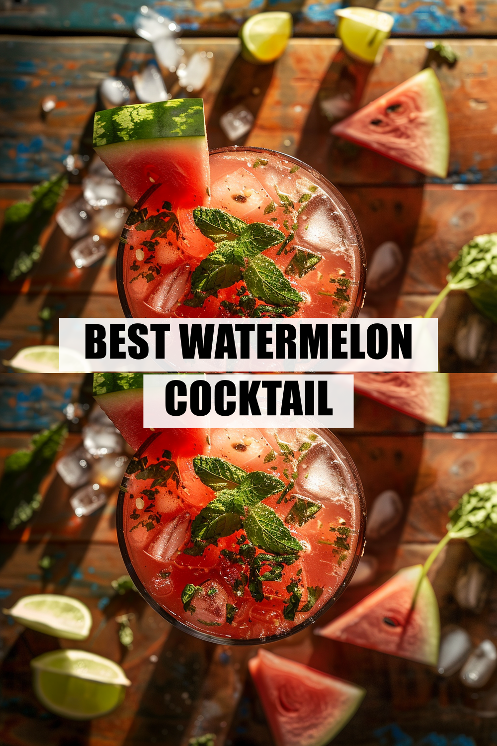 Easy Watermelon Cocktail Recipe for Summer Date Nights
