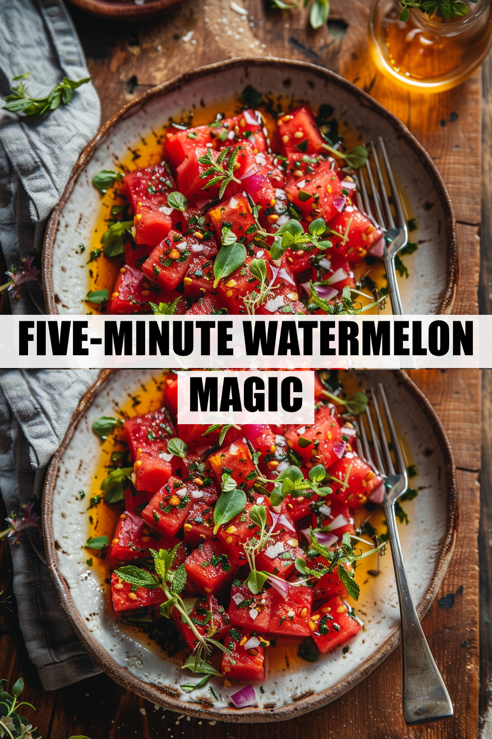 Five-Minute Watermelon Magic (School's Out Summer Hack!)
