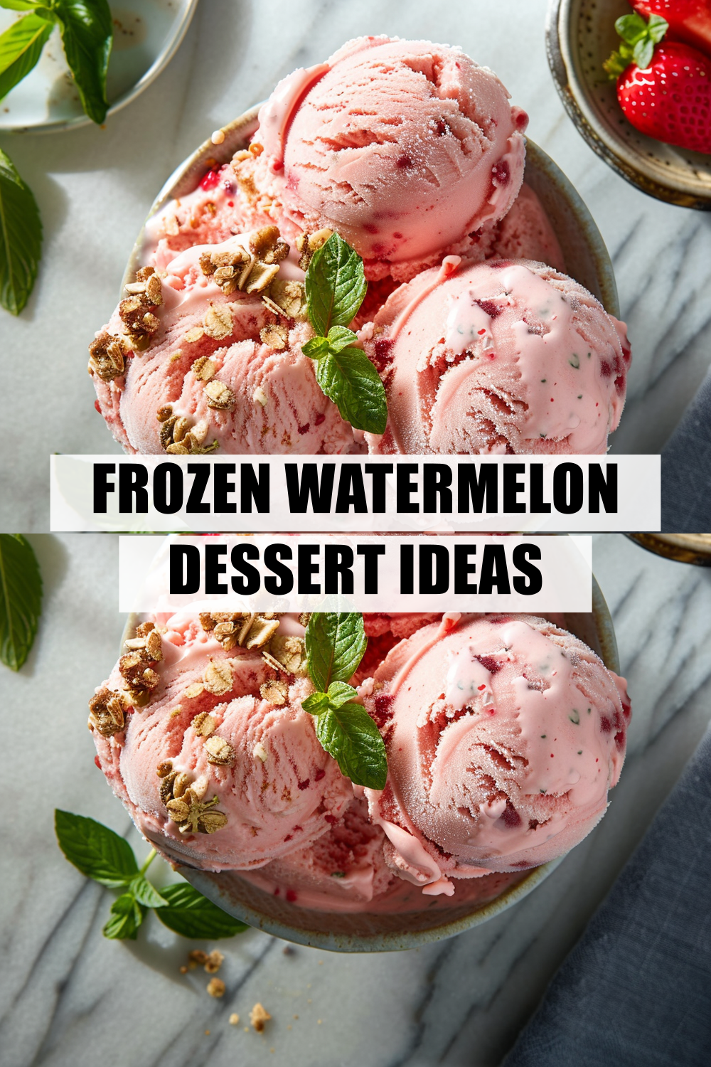 Frozen Watermelon Dessert Ideas — Ready in 10 Minutes