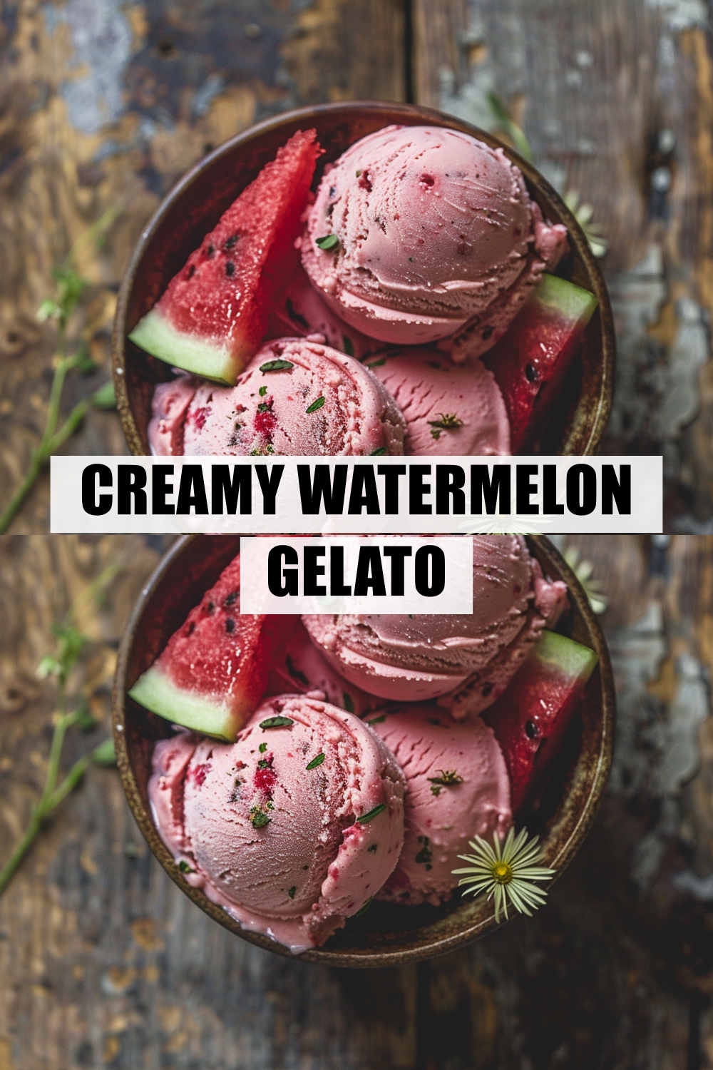 Creamy Dairy-Free Watermelon Gelato (Better Than Store-Bought!)