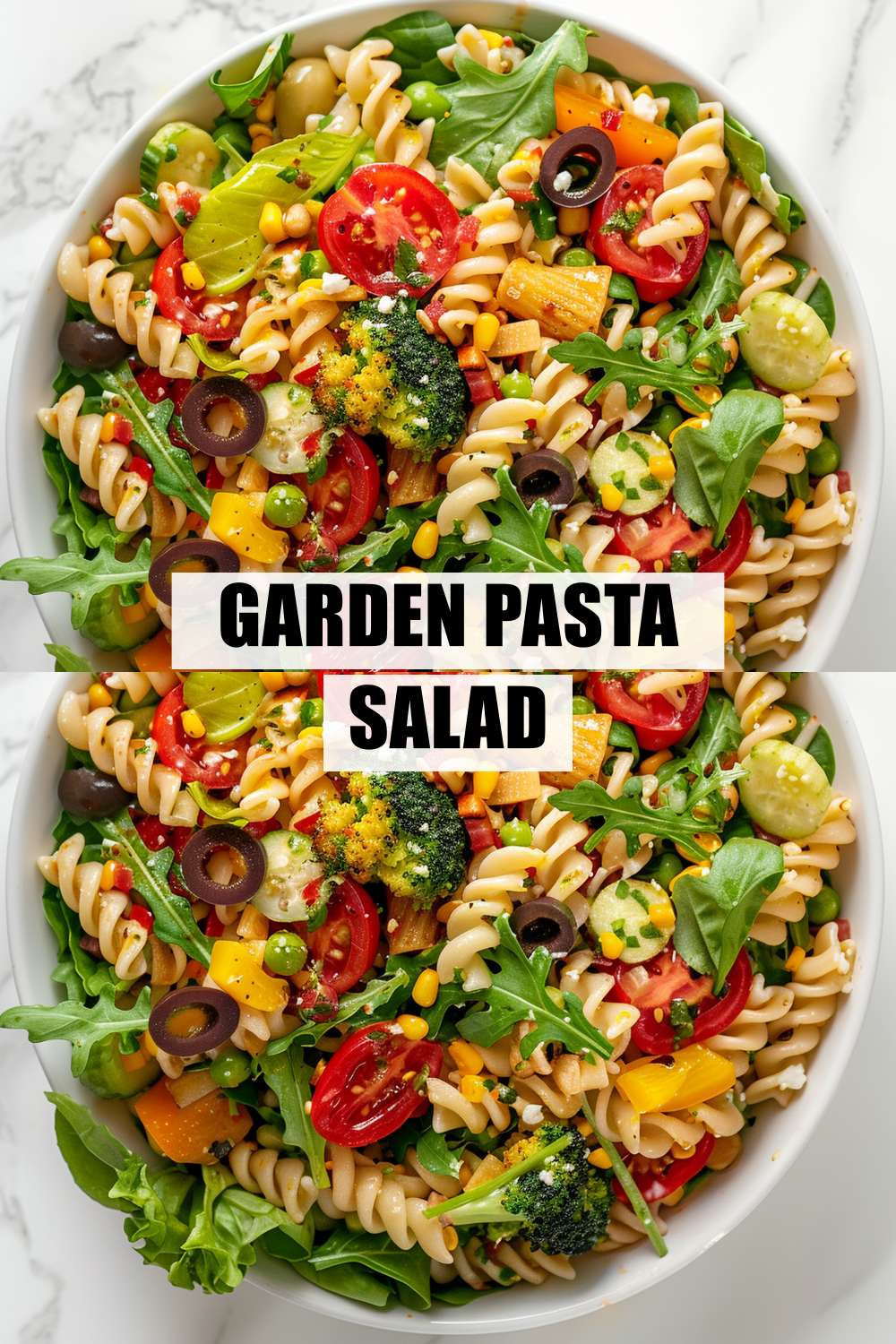 Garden Fresh Pasta Salad with Seasonal Vegetables