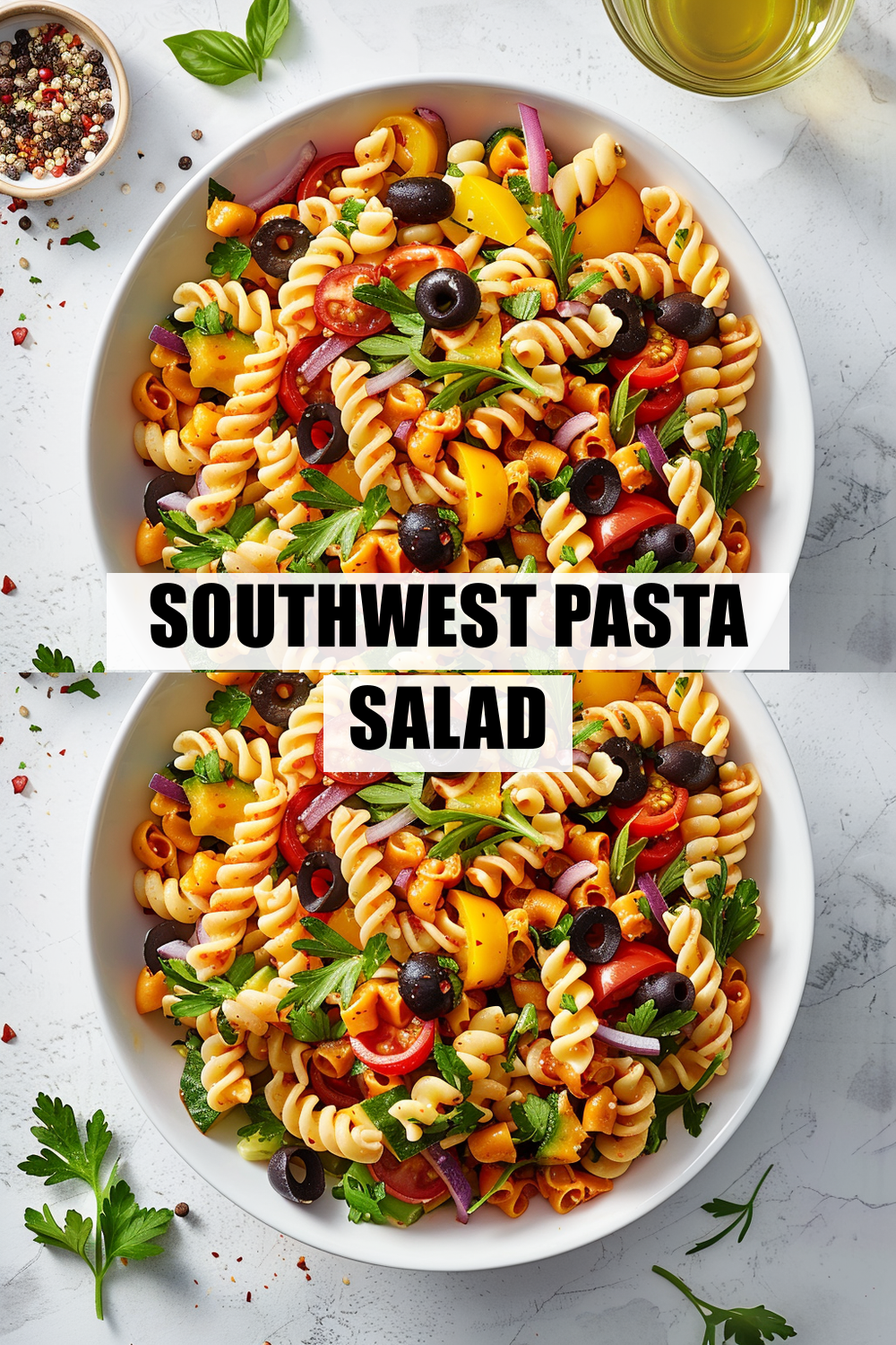 Southwest Pasta Salad with Black Beans & Corn