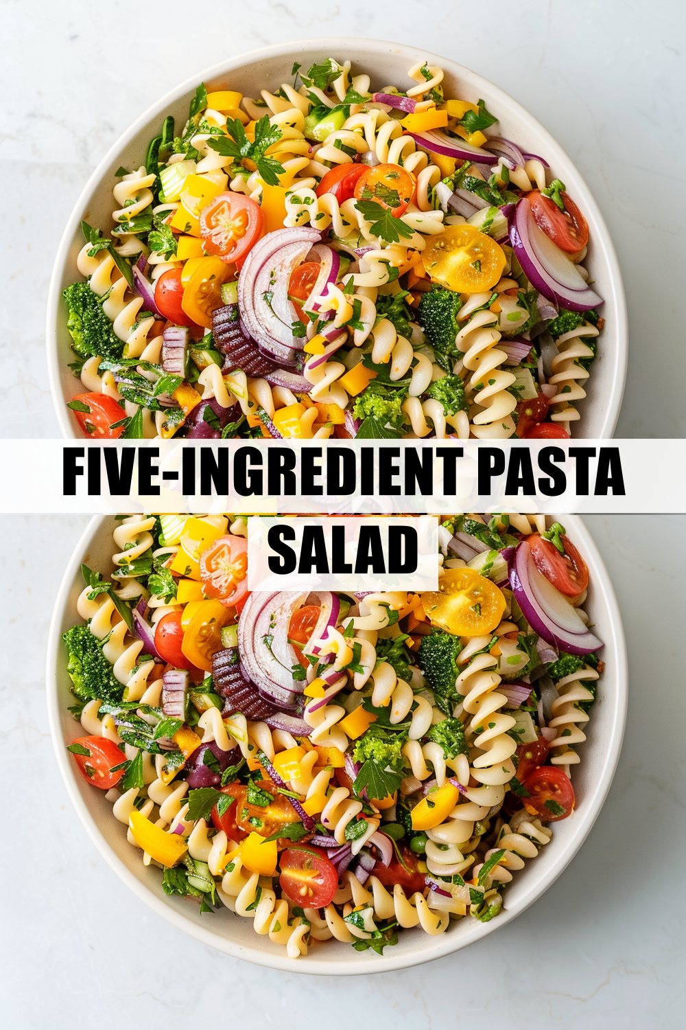 Five-Ingredient Cold Pasta Salad Recipe