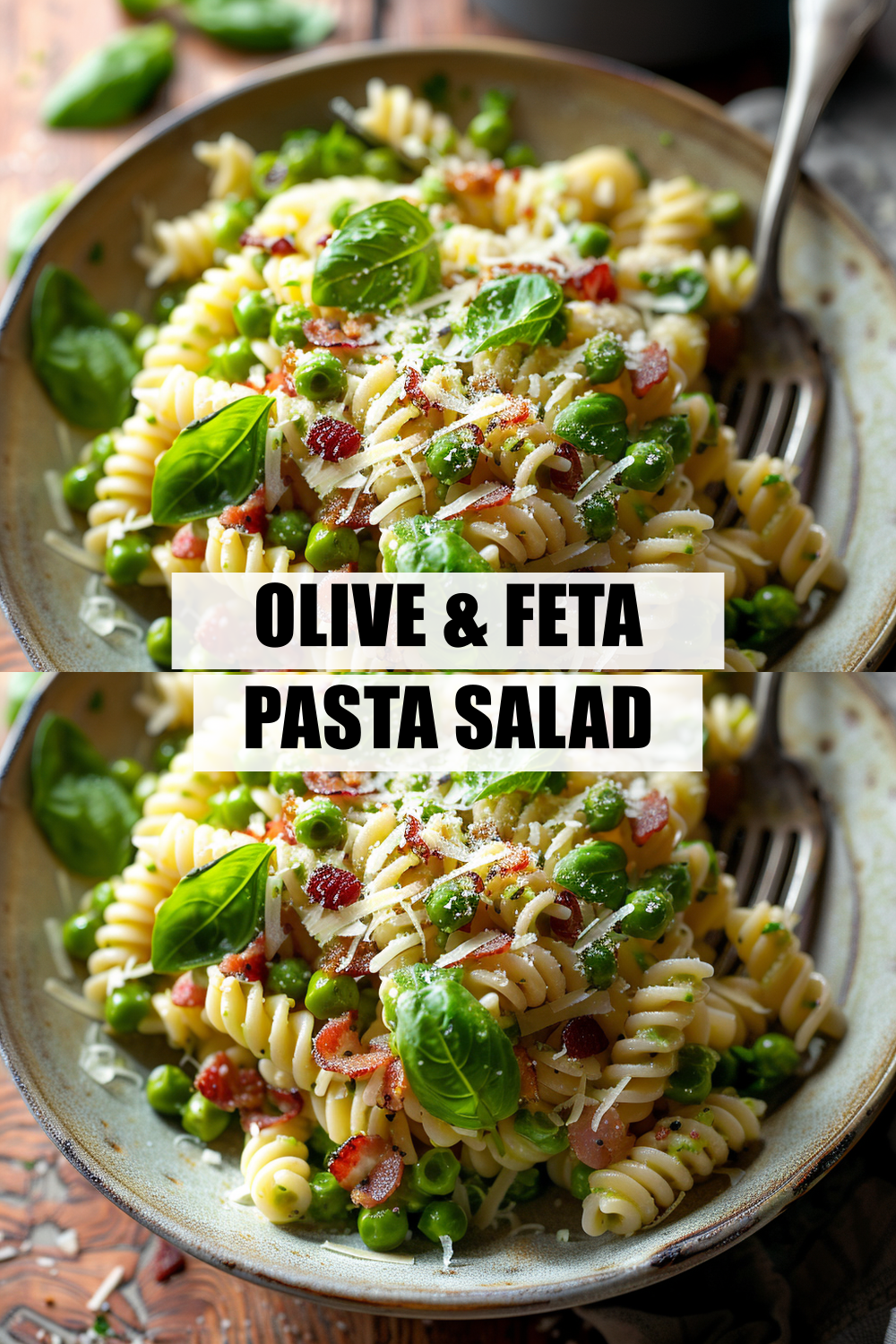 Olive & Feta Pasta Salad — Mediterranean Summer Favorite