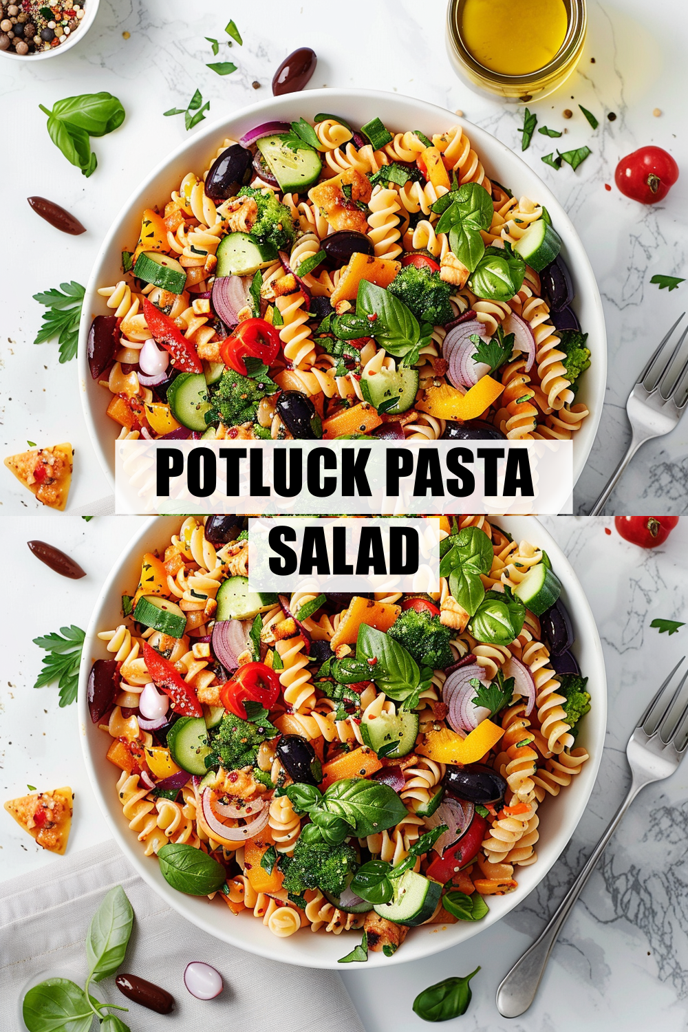 Potluck Pasta Salad Recipe Your Family Will Request Every Time
