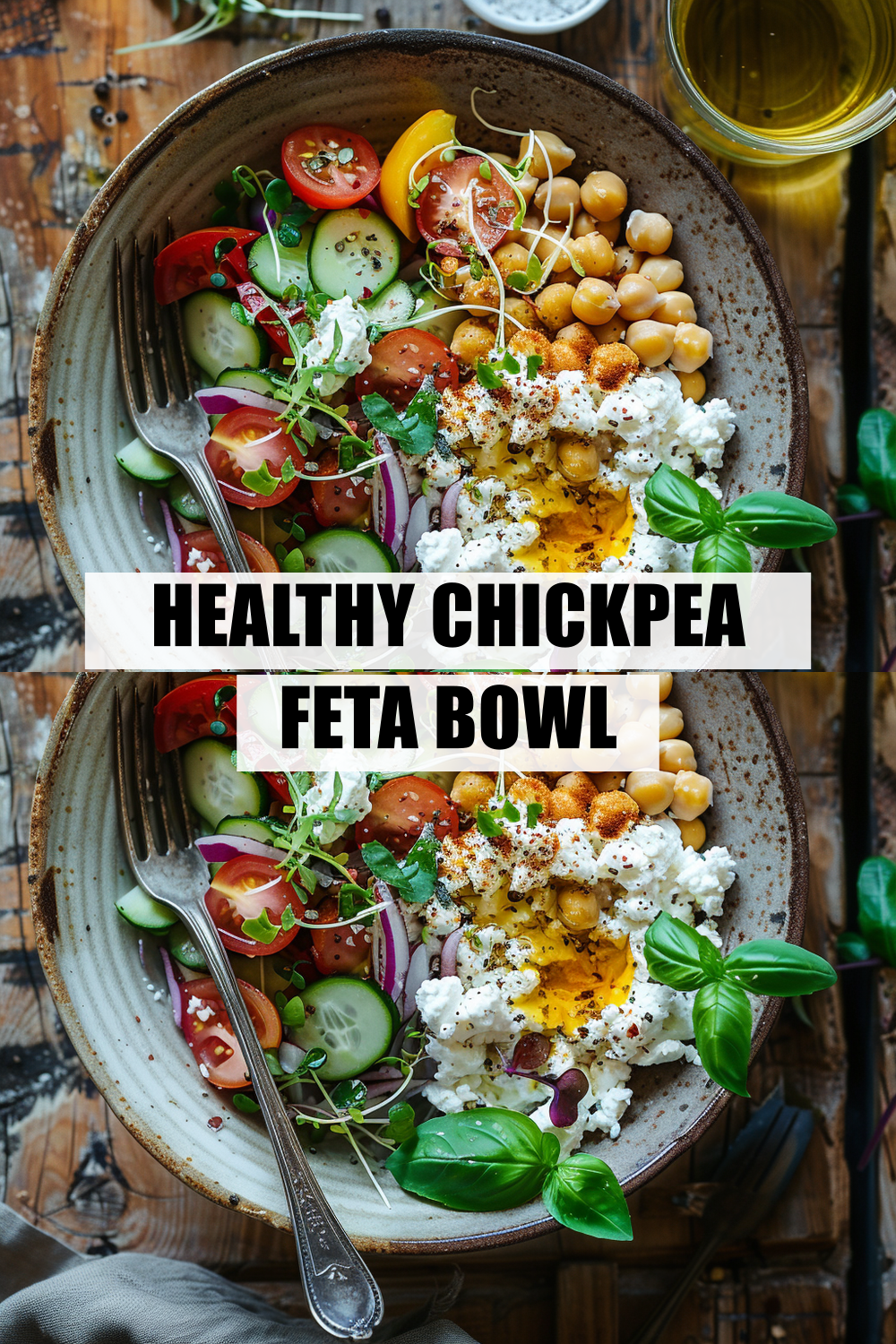 Healthy Chickpea Feta Bowl That Your Picky Eaters Will Actually Love