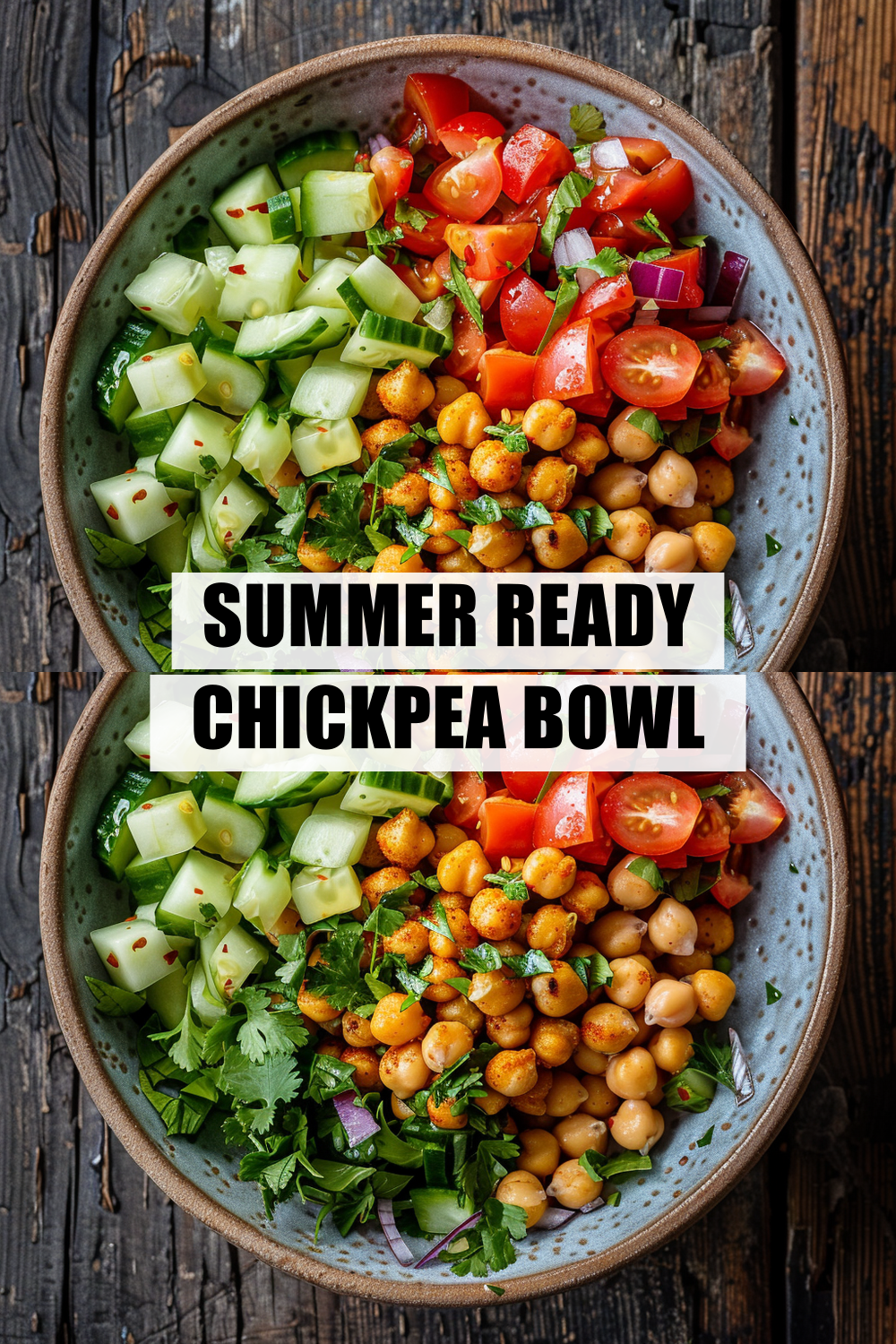 Summer Ready Chickpea Bowl — Make Ahead for Your Holiday Barbecue