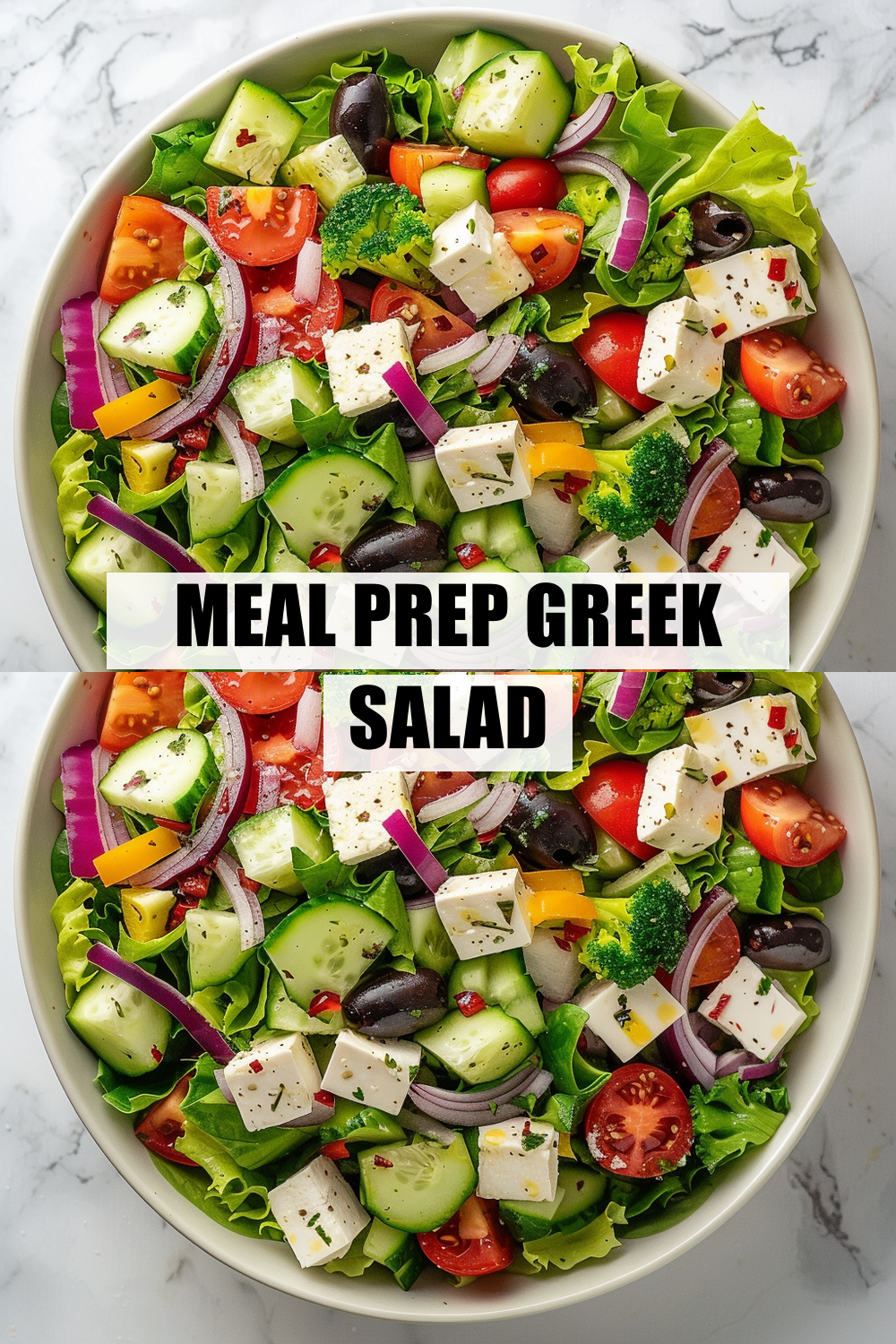 Meal Prep Greek Salad with Chickpeas (High-Protein Lunches Done Right)