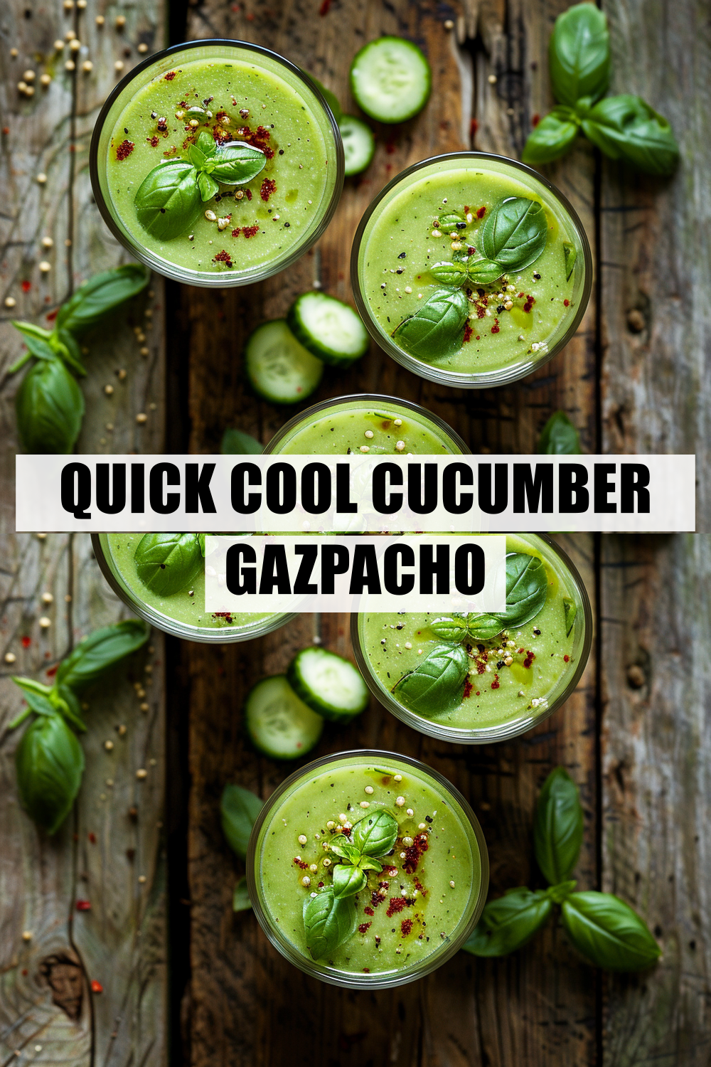 Quick & Easy Cucumber Gazpacho — Perfect for Hot Summer Days