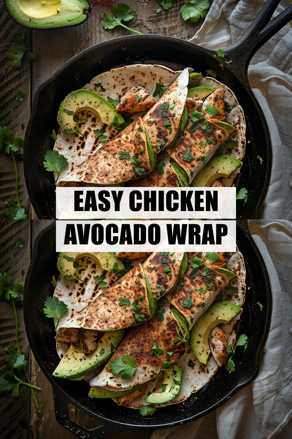 Healthy Chicken Avocado Wrap — Your New Favorite Lunch Prep Recipe