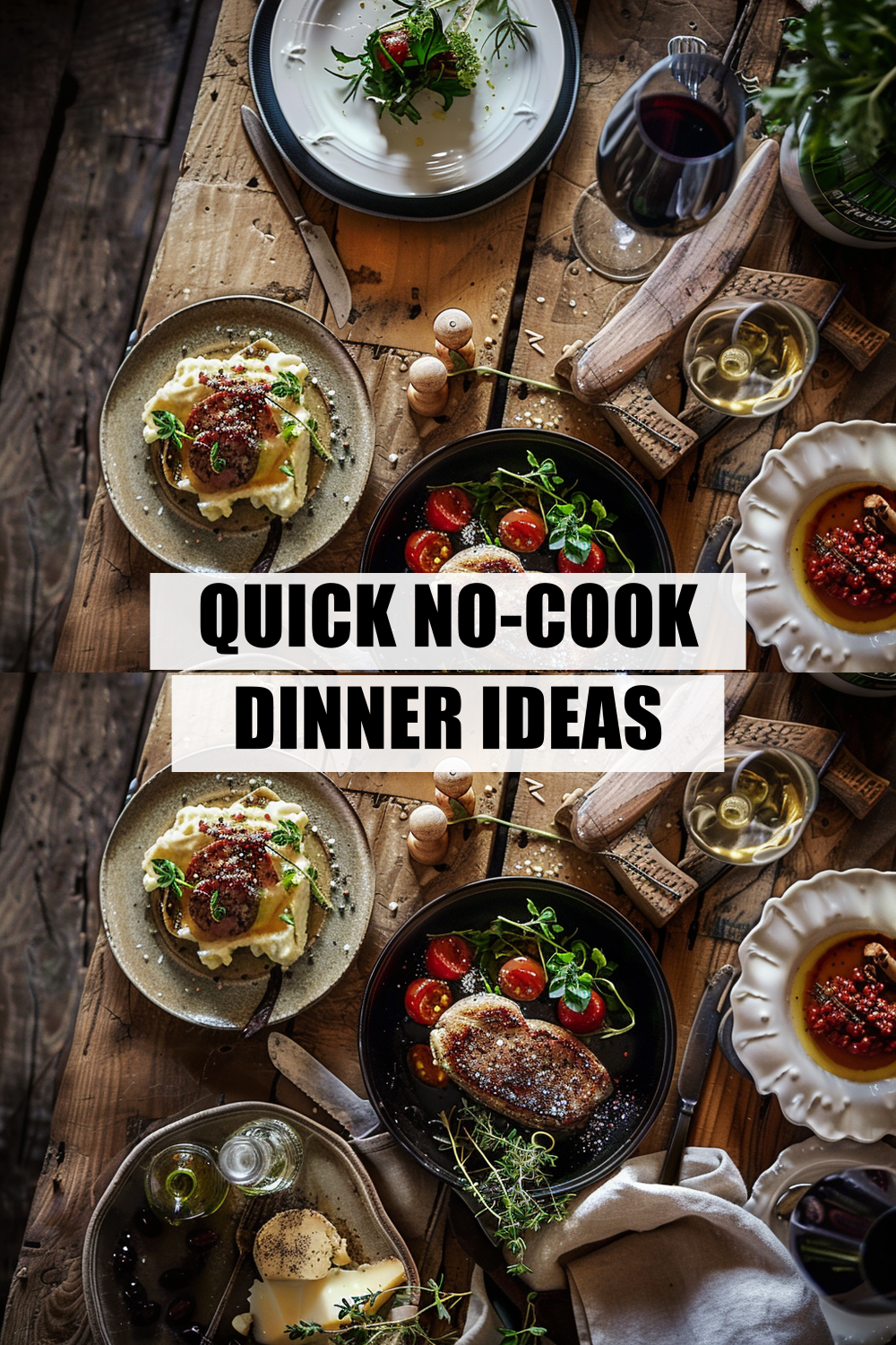 Quick No-Cook Dinner Ideas Ready in 15 Minutes (No Stove Needed)