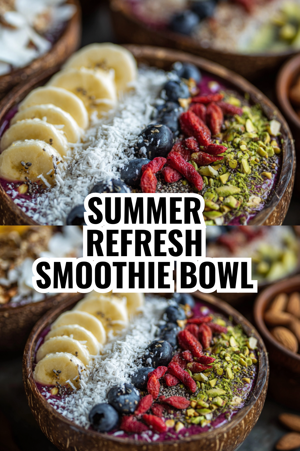 Summer Refresh Smoothie Bowl Recipe (Tastes Like a Vacation)