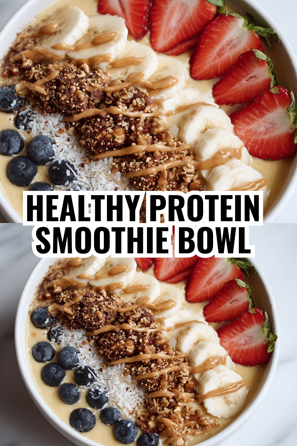 Healthy Protein Smoothie Bowl — Ready in 5 Minutes Flat
