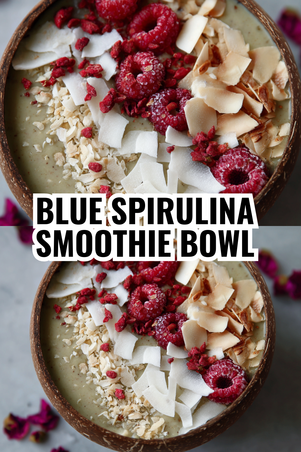 Blue Spirulina Smoothie Bowl Recipe (So Gorgeous, So Easy)