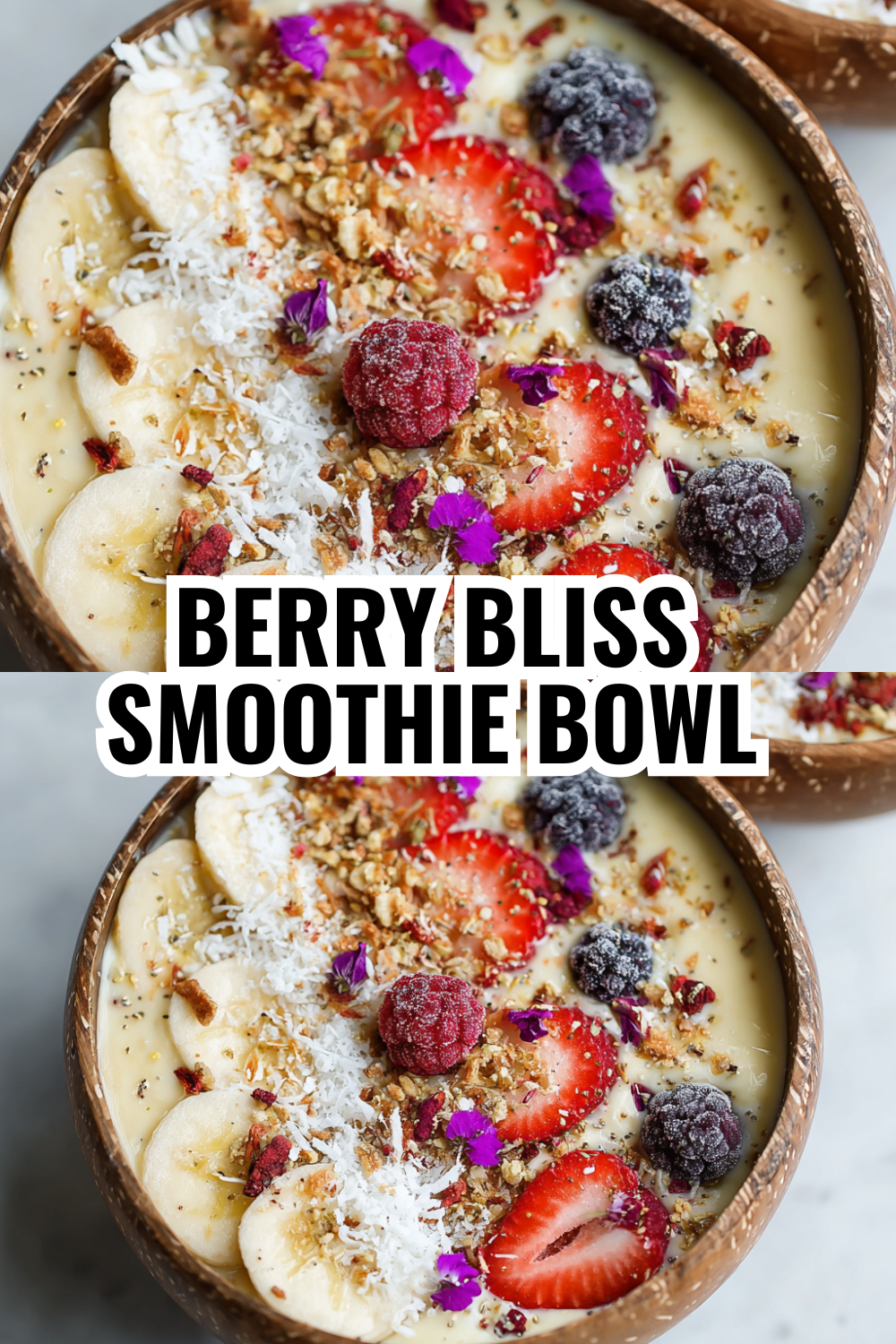 Berry Bliss Smoothie Bowl That Tastes Like Summer