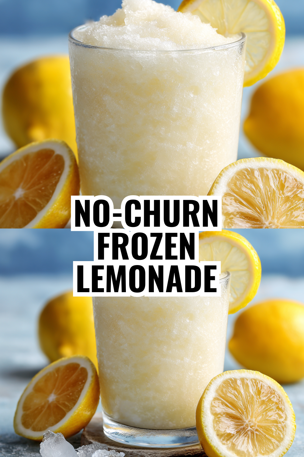 Fancy Frozen Lemonade Float for Date Night at Home