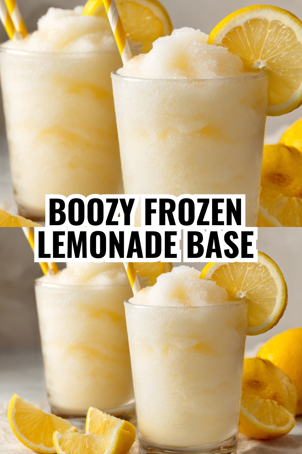 Fair-Style Frozen Lemonade With Vanilla Ice Cream