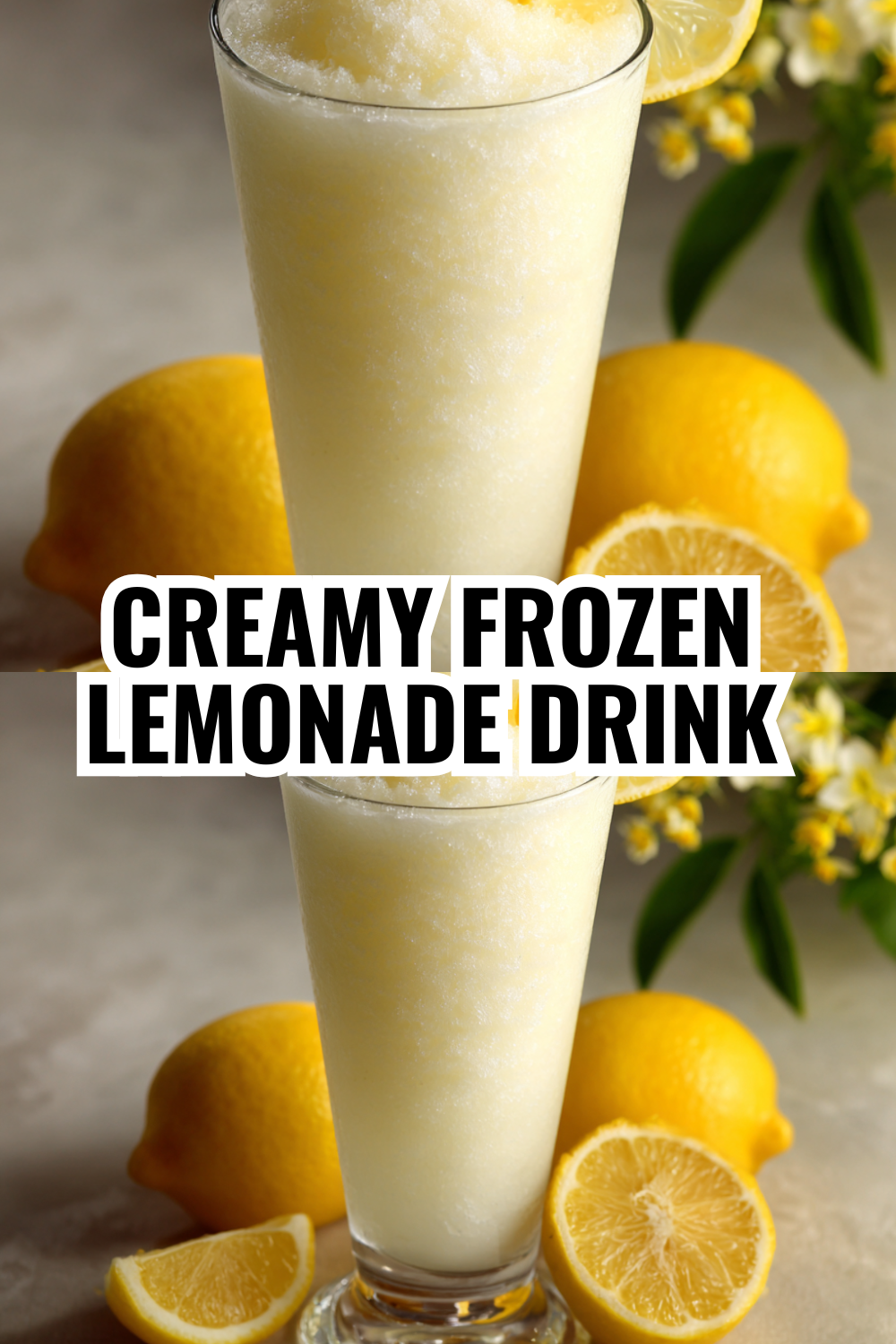 Creamy Frozen Lemonade That Tastes Like a Restaurant Drink