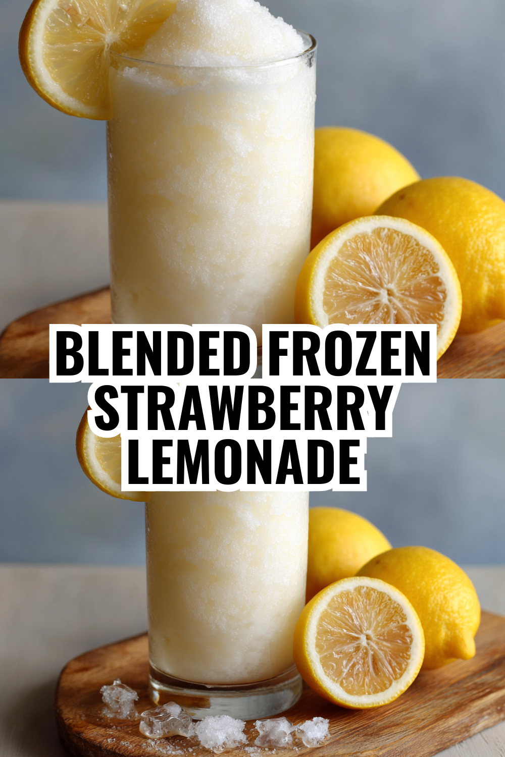Blueberry Frozen Lemonade Slush for Backyard Cookouts