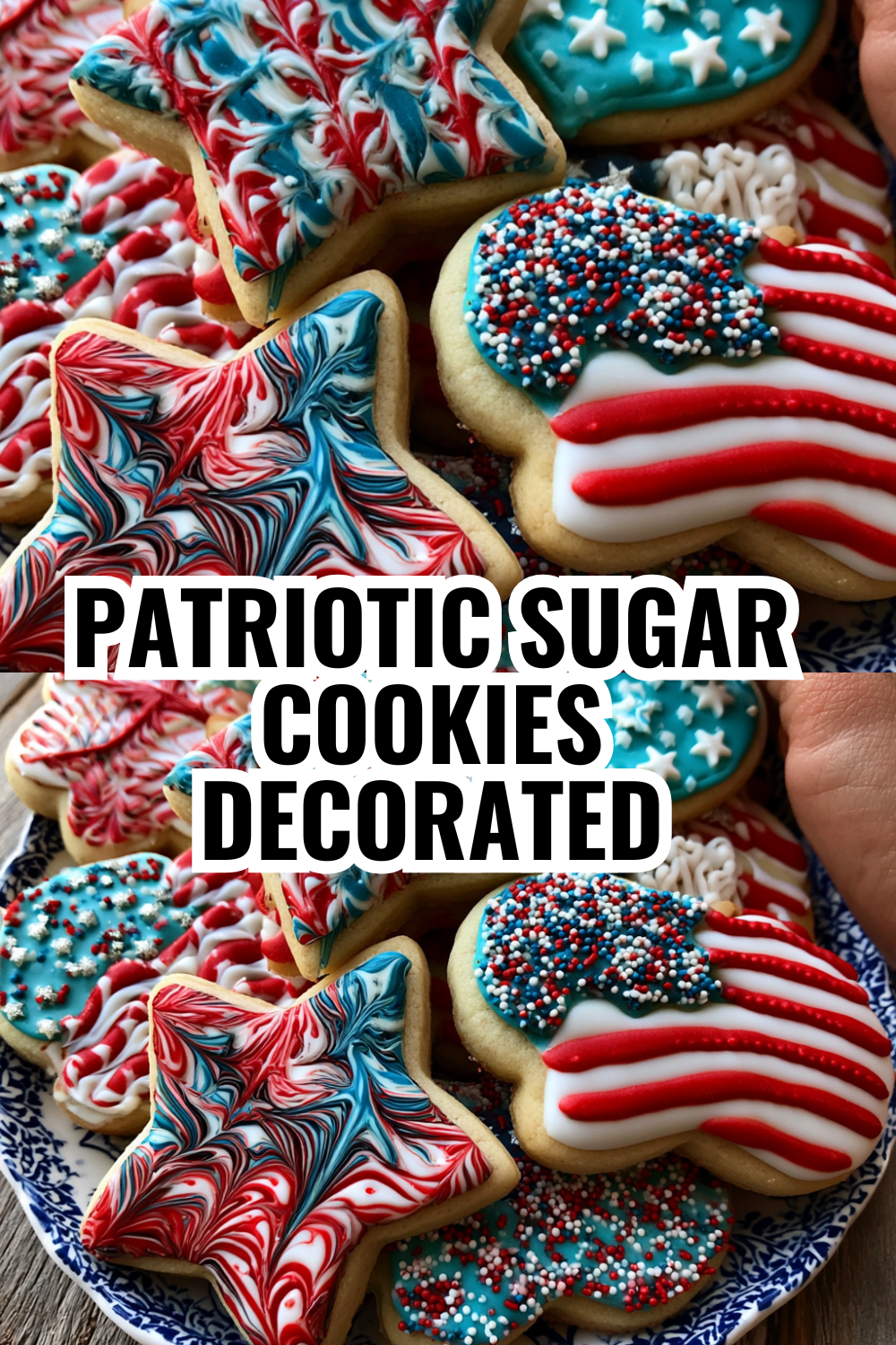 Patriotic Sugar Cookies Decorated Easy — Perfect for Your 4th of July Party