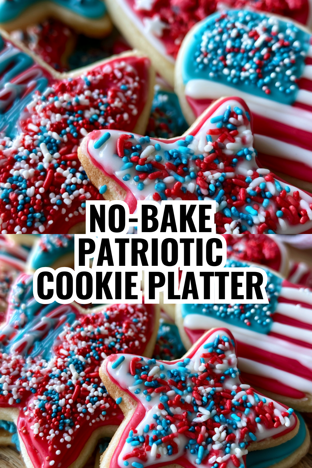 No-Bake Patriotic Cookie Platter Ideas for Last-Minute Holiday Hosting