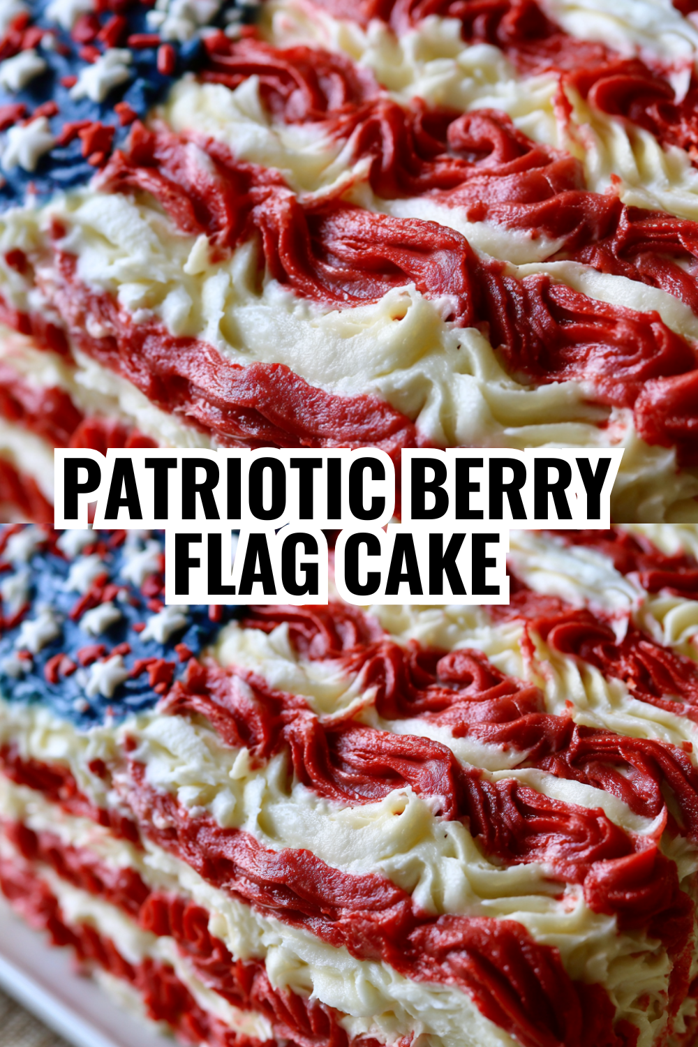 Patriotic Strawberry Poke Cake Your Guests Will Actually Request the Recipe For