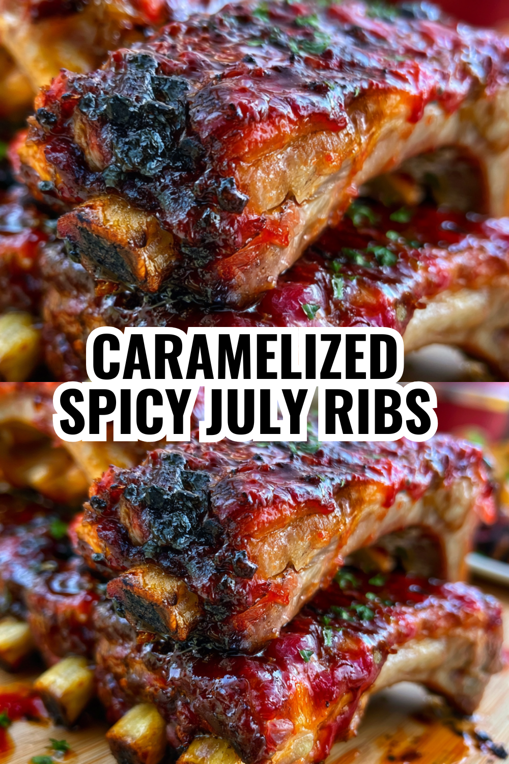 Spicy Sweet Baby Back Ribs with July 4th Flavor Profile