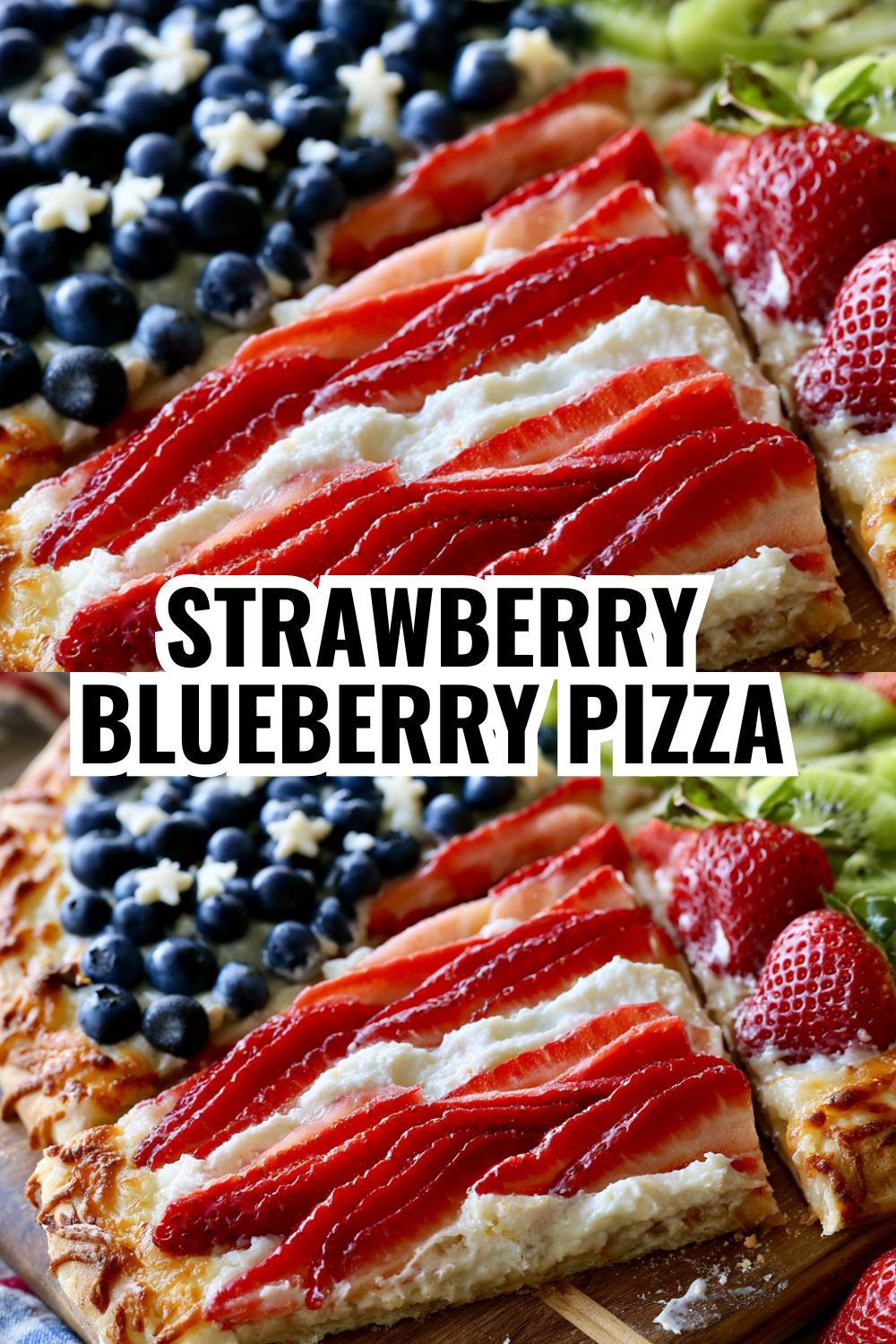 Independence Day Fruit Tart Pizza (Make-Ahead Friendly for Busy Hosts)