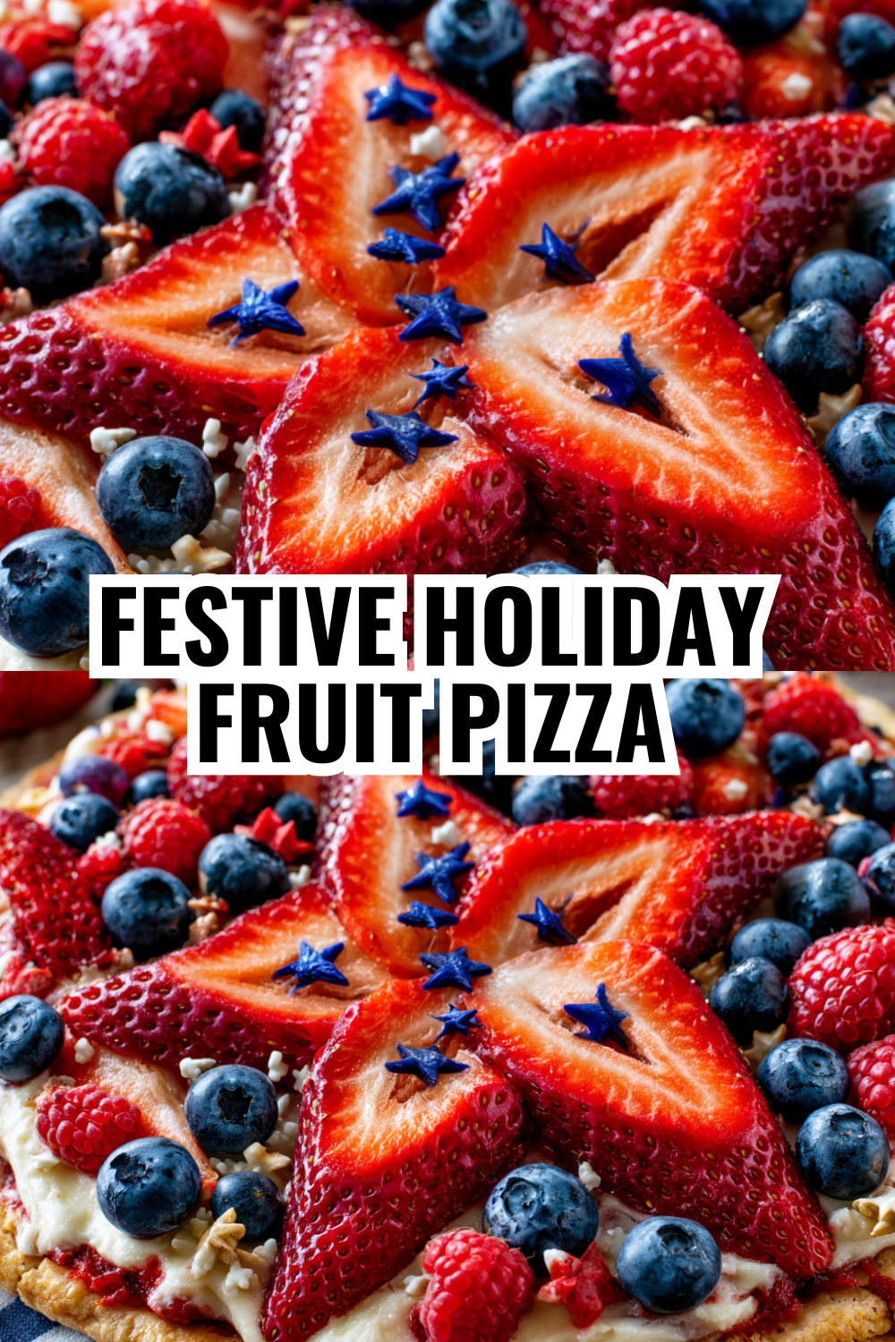 Patriotic Party Snacks: American Flag Fruit Pizza Everyone Requests